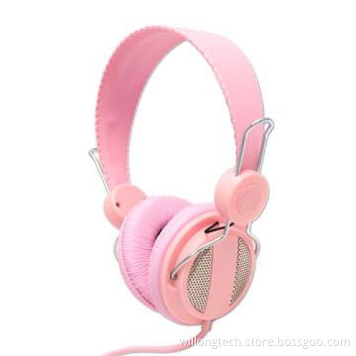 Adjustment Design Mobile Headset with Round Cable